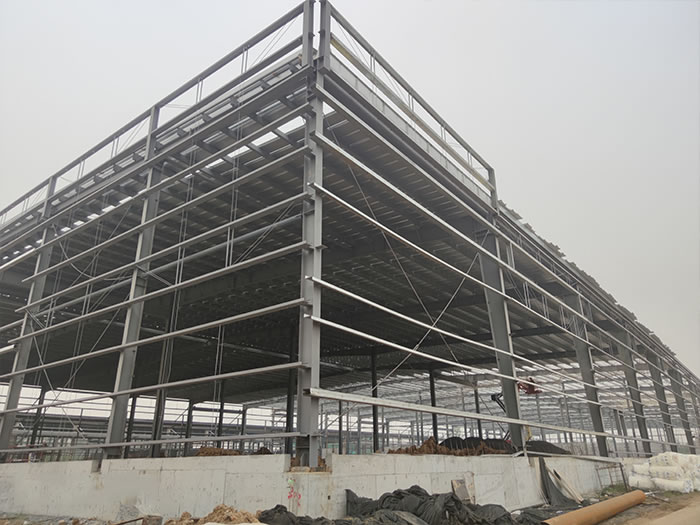 泰安钢结构厂房网架工程
